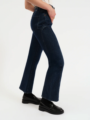 Soho High Rise Ankle Flare in Flip Side
