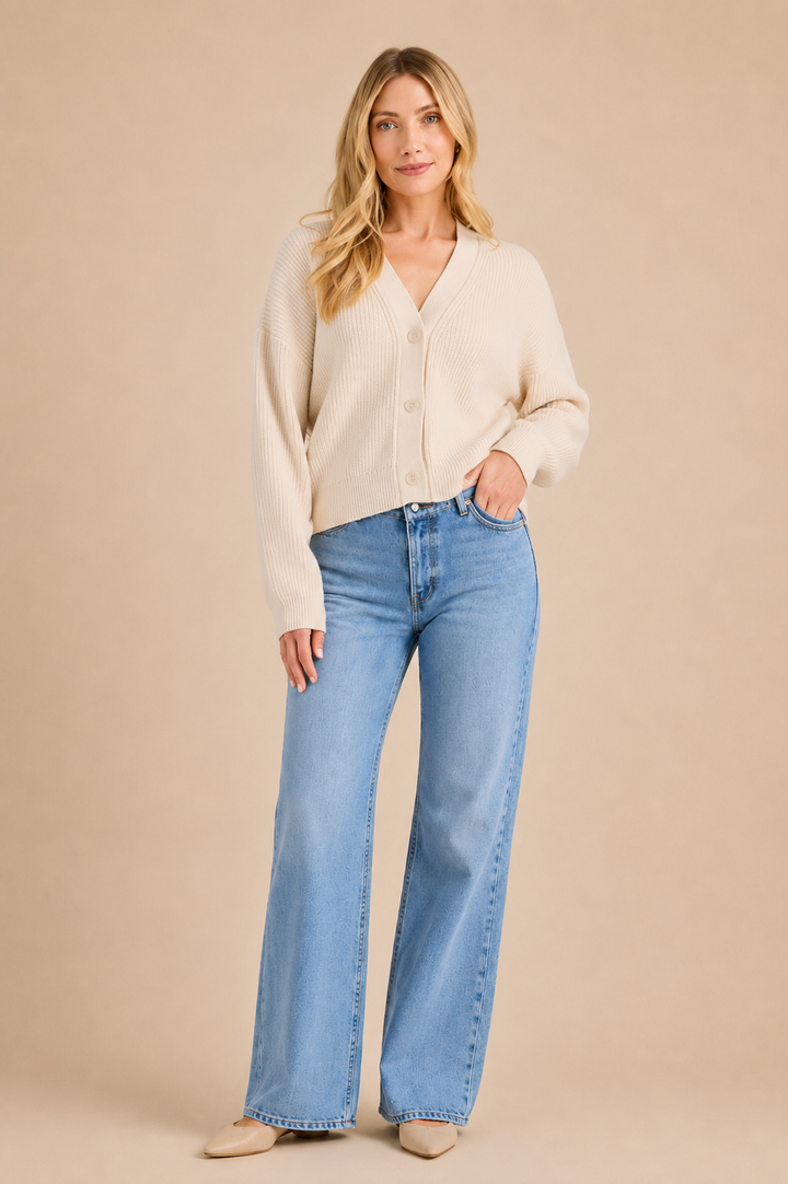 Priya Cardigan-Cream