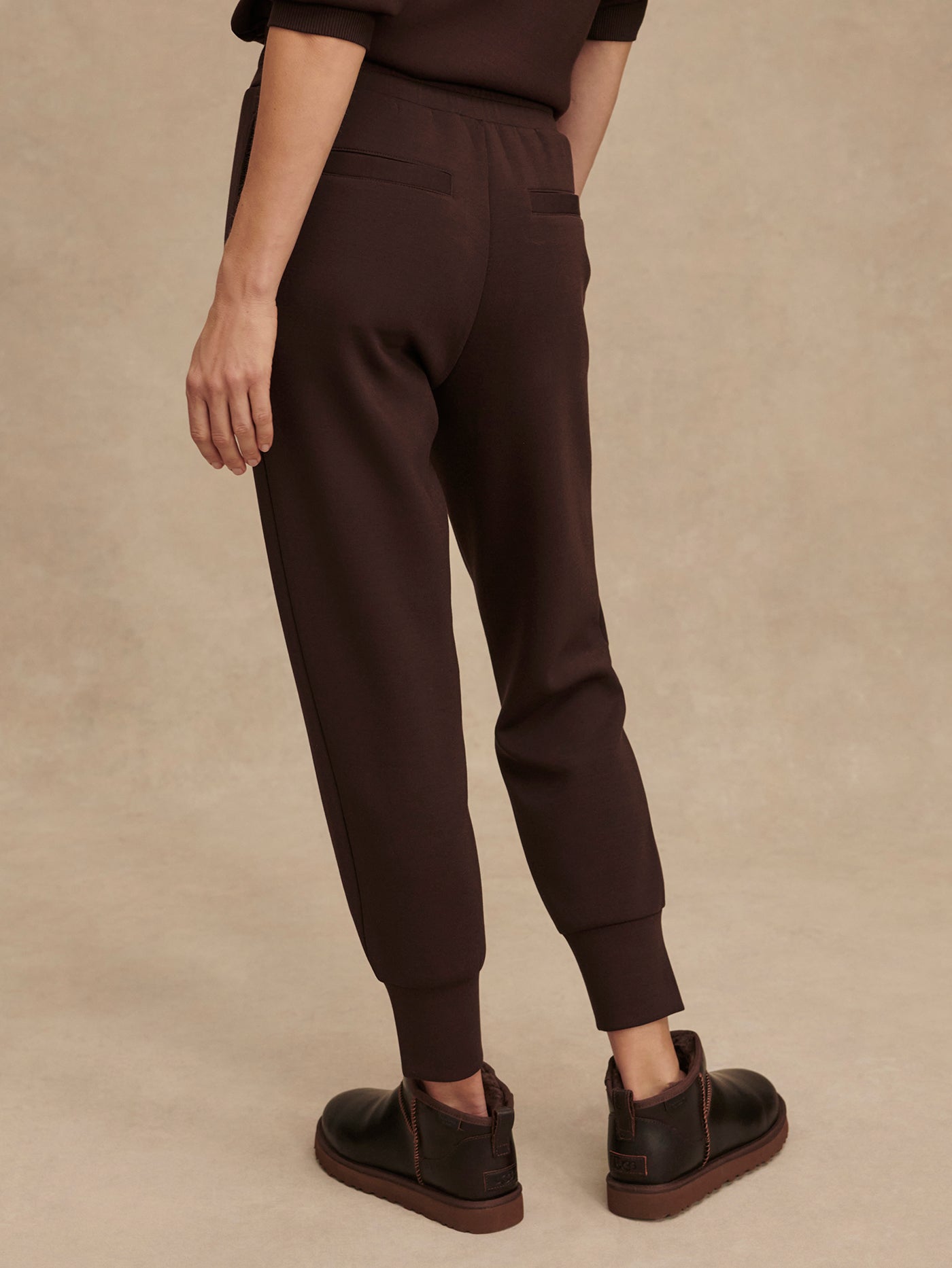 The Slim Cuff Pant 27.5" Coffee Bean