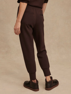 The Slim Cuff Pant 27.5" Coffee Bean