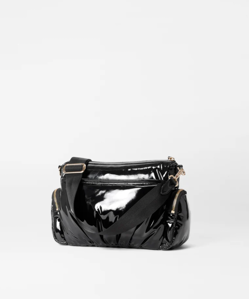 Small Chelsea Crossbody Black Lacquer