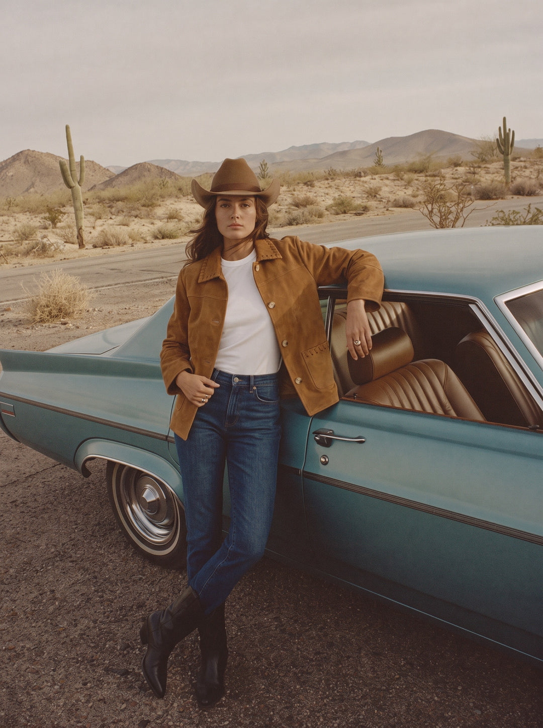 Celia Suede Jacket