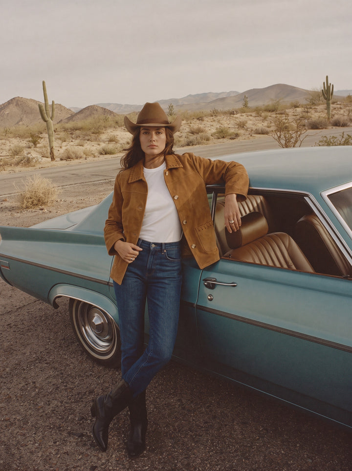 Celia Suede Jacket