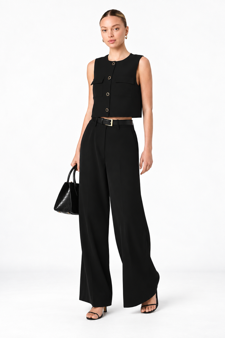 Harry Suiting Trouser-Black