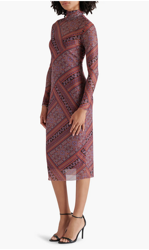 Vivienne Dress Multi Paisley