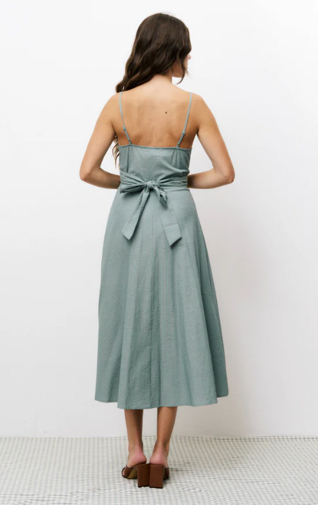 Nozha Dress Vert Rivage