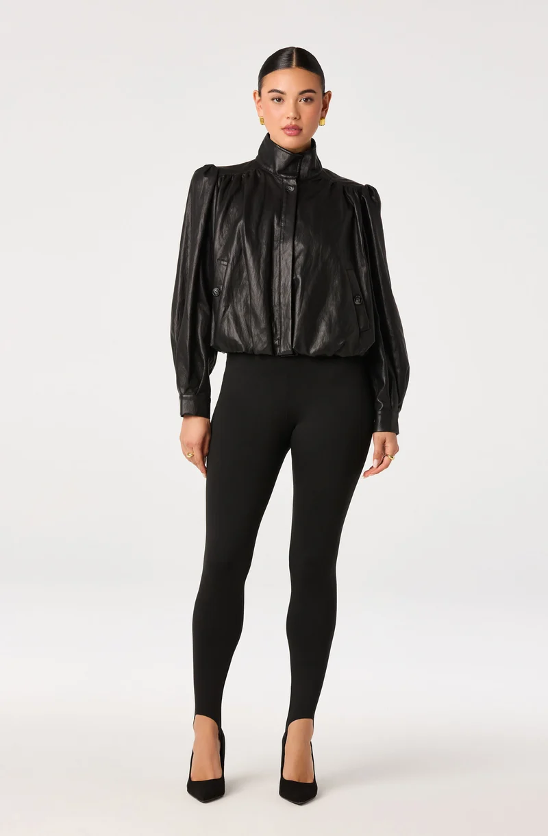 Lily Stirrup Leggings- Black