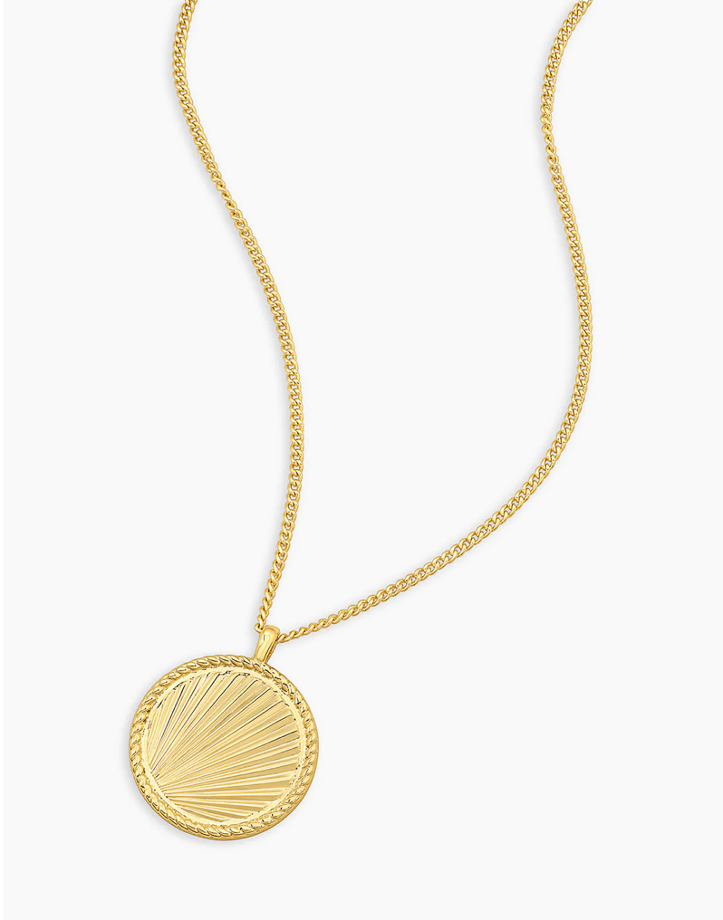 Sunny Pendant Necklace - Gold