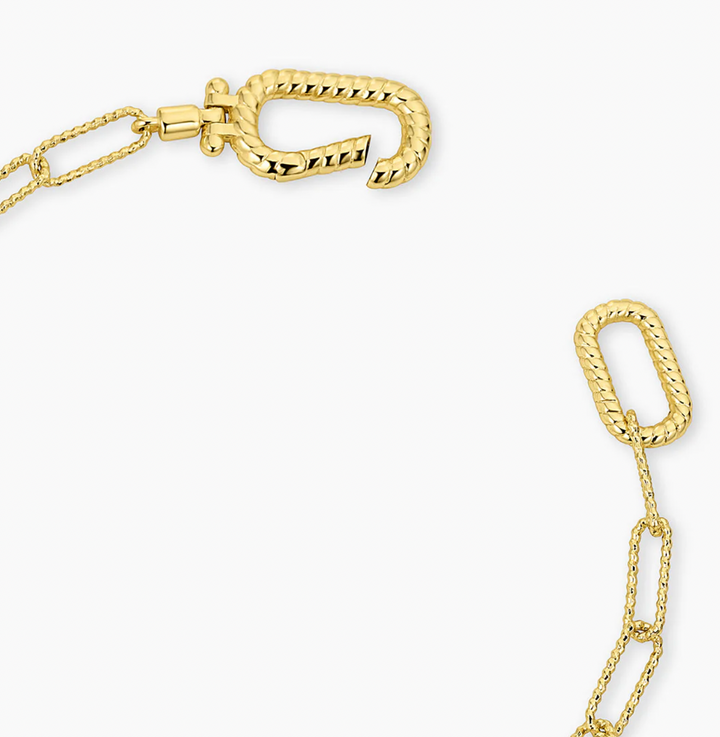 Crew Link Necklace Gold