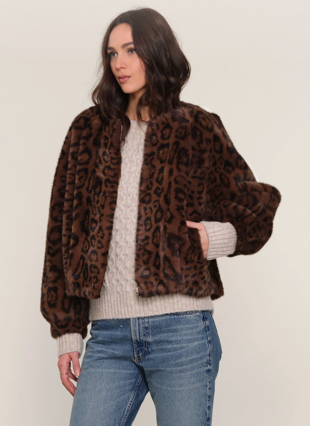 Patty Coat Leopard