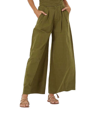 Cosmo Pant Solid Kelp