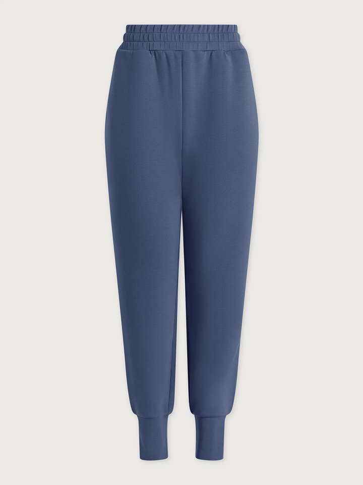 The Slim Cuff Pant-Bijou Blue