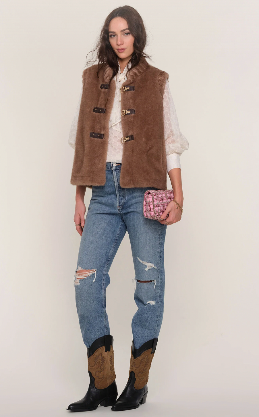 Hosk Vest Fawn