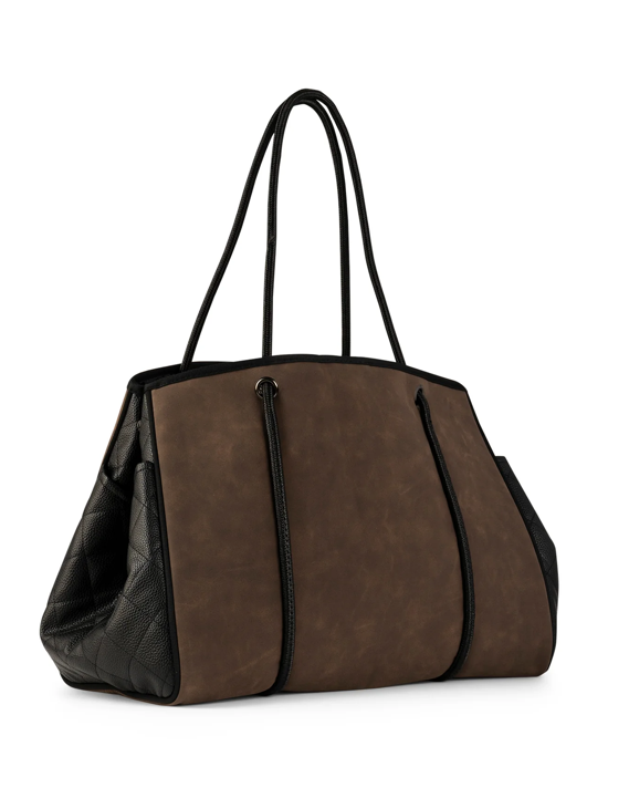 Greyson Neoprene Tote Espresso/Chocolate