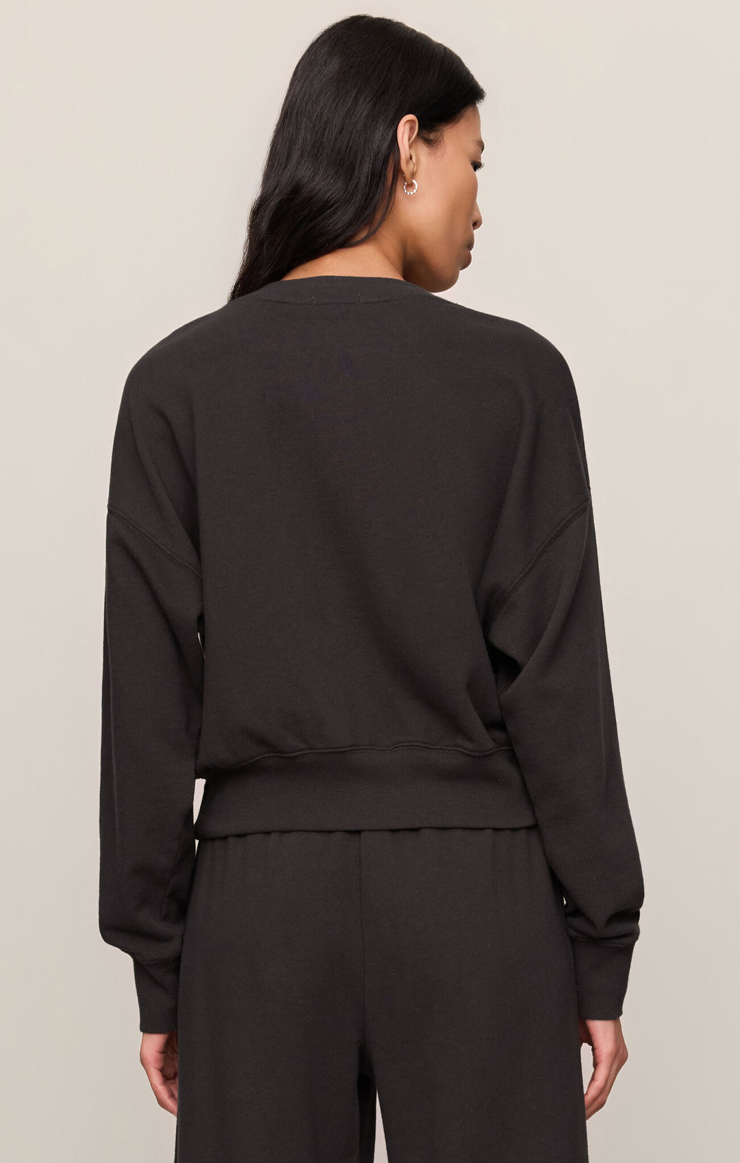 Clubhouse Sweatshirt-Ash Black