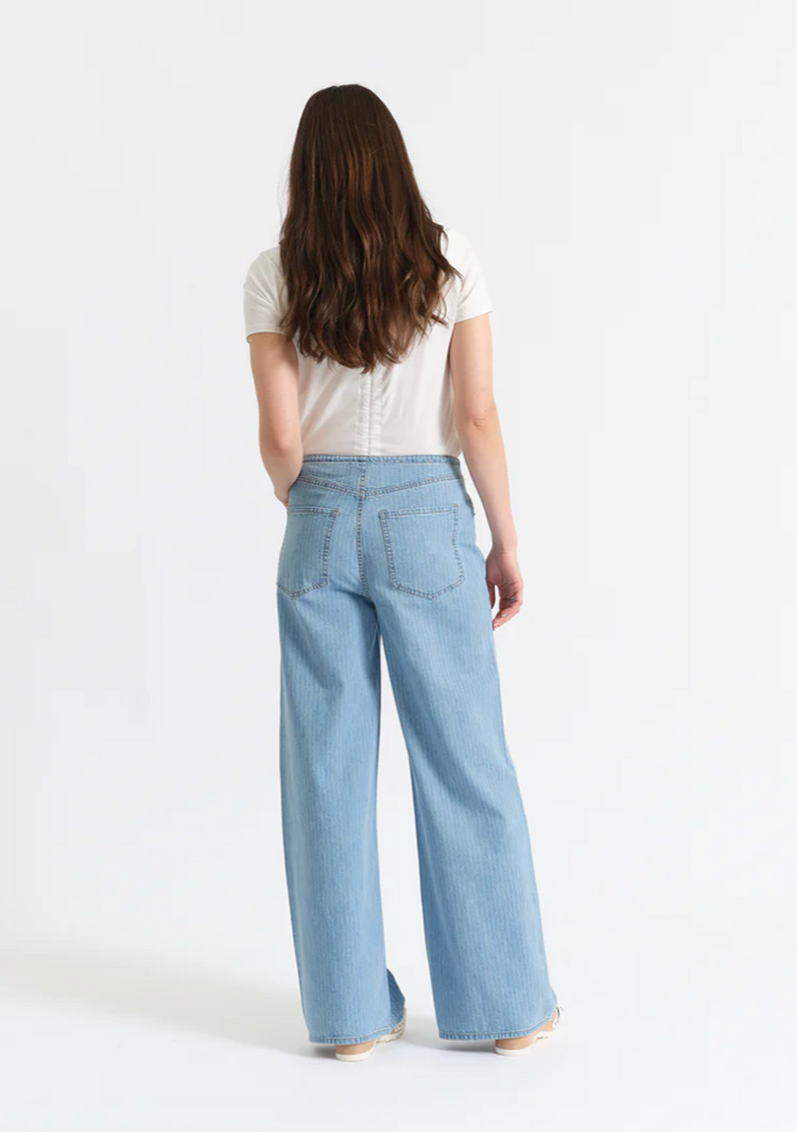 Madison Mid Rise Wide Leg-Whimsy