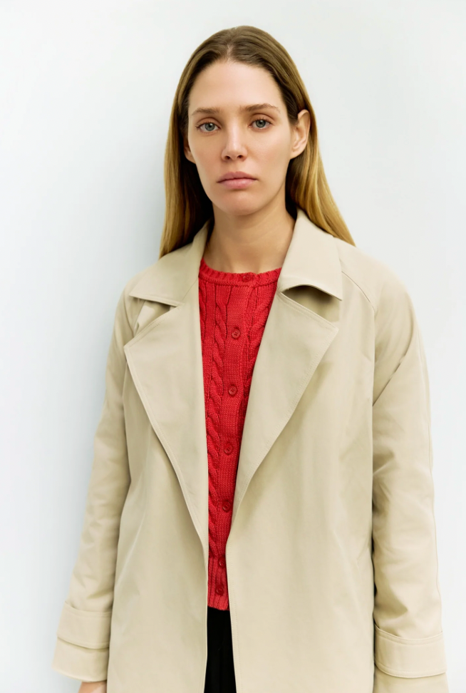Diane Coat-Khaki