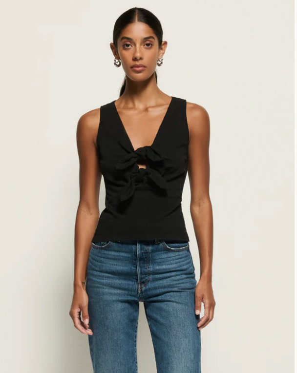 Terri Tank Jet Black
