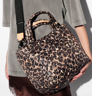 Metro Tote Deluxe Leopard Small