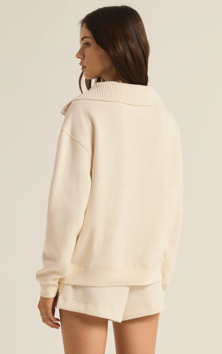 Sonata Fleece Sweatshirt Sea Salt