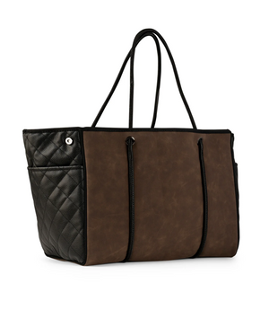 Greyson Neoprene Tote Espresso/Chocolate