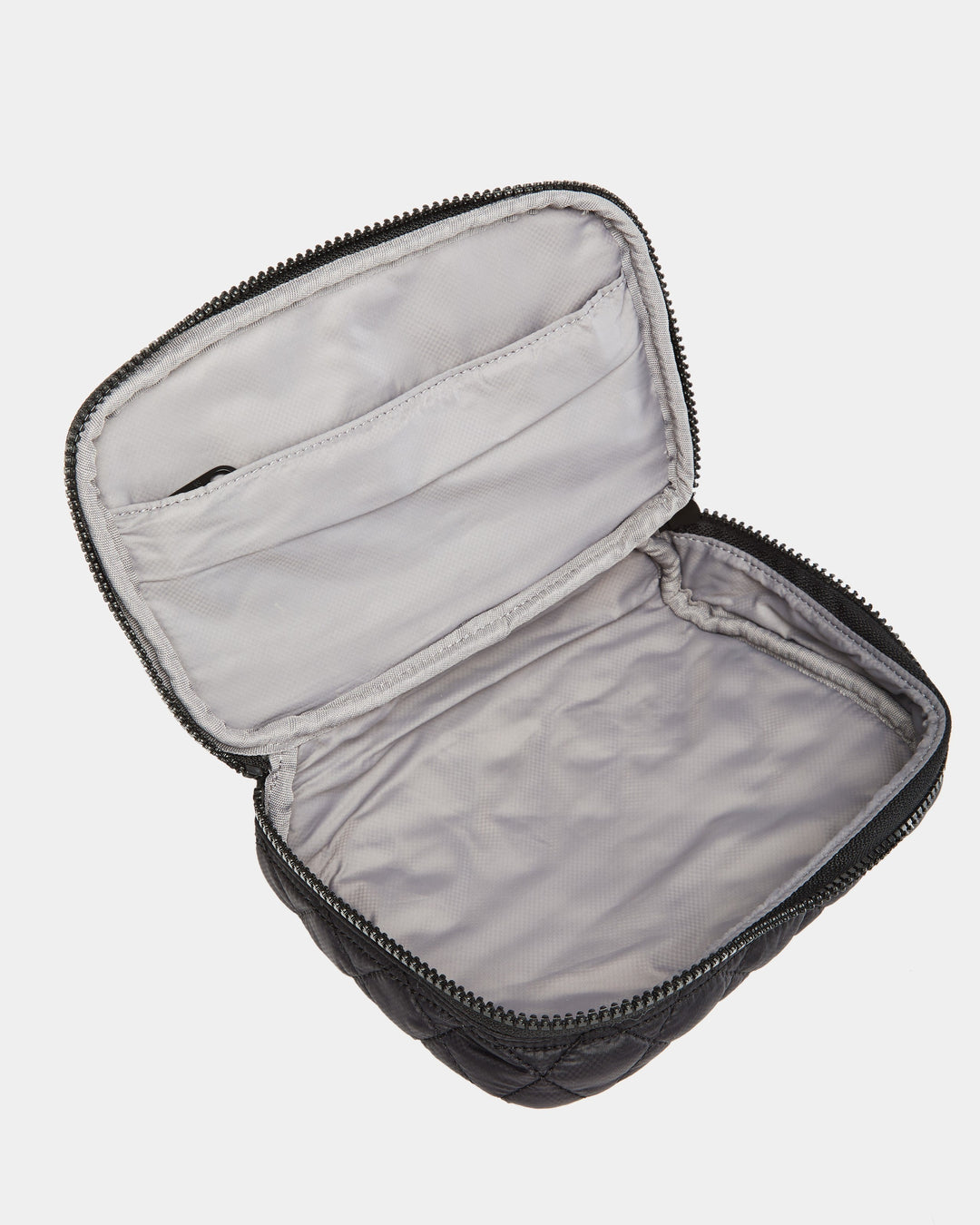 Zip Round Cosmetic Black
