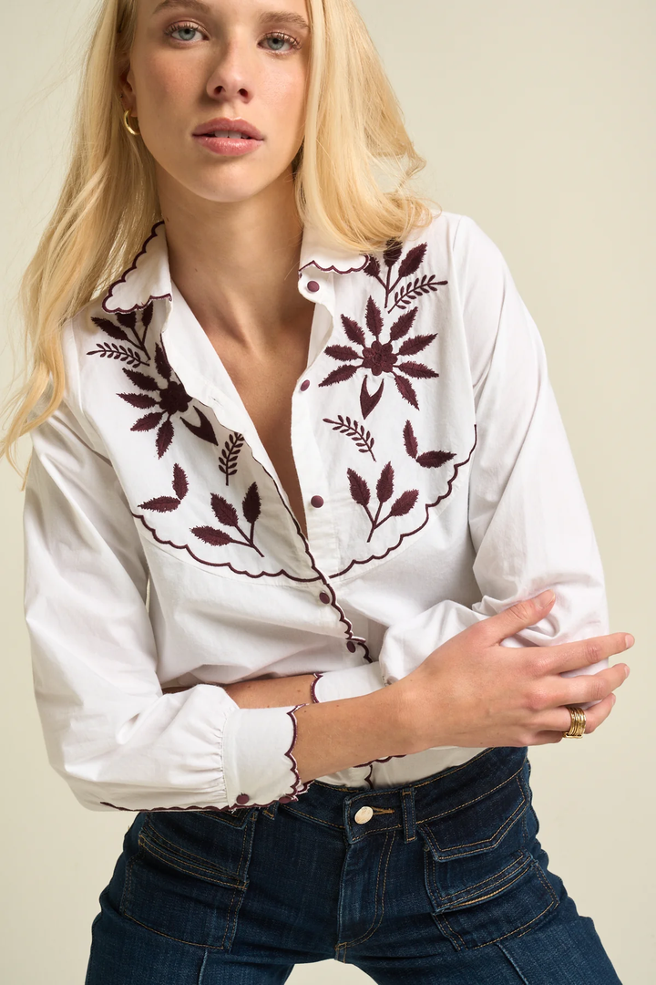 SONMER Amelia Blouse Ecru