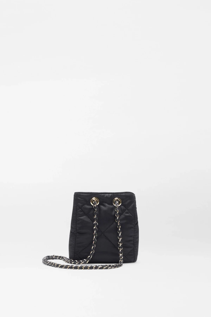 Frankie Bucket Bag Black- Mini