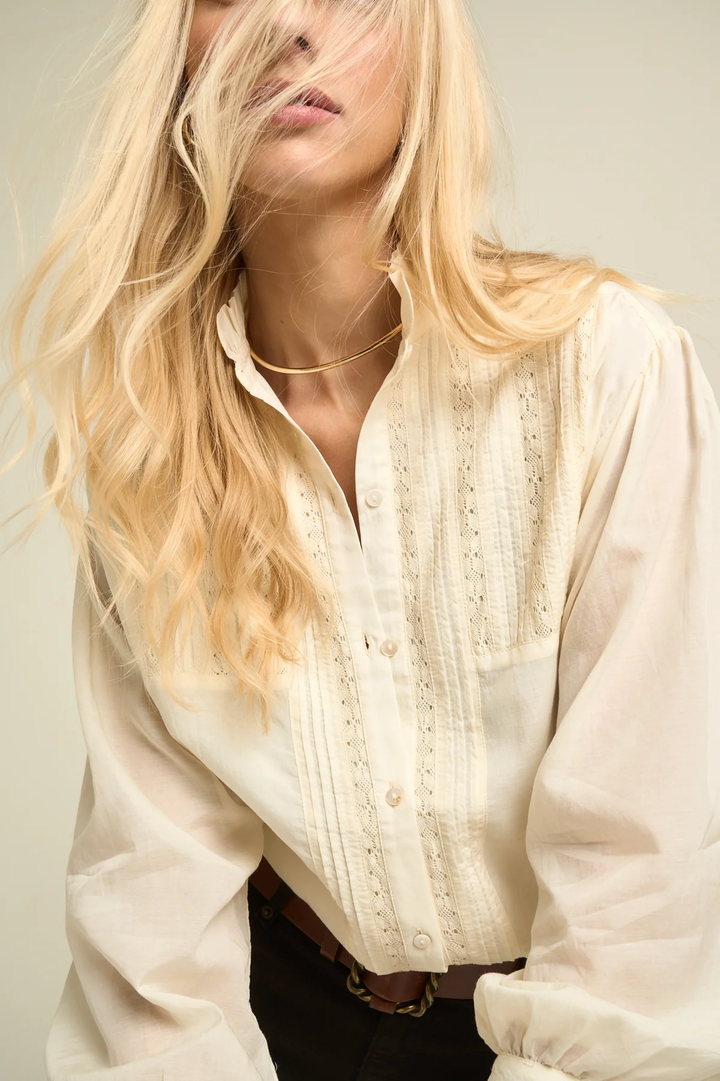 SONMER Alexa Blouse Ecru