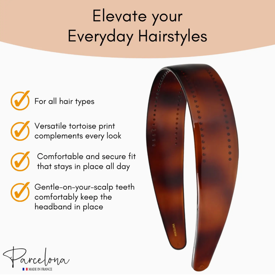 French Lisse Headband 1.25"