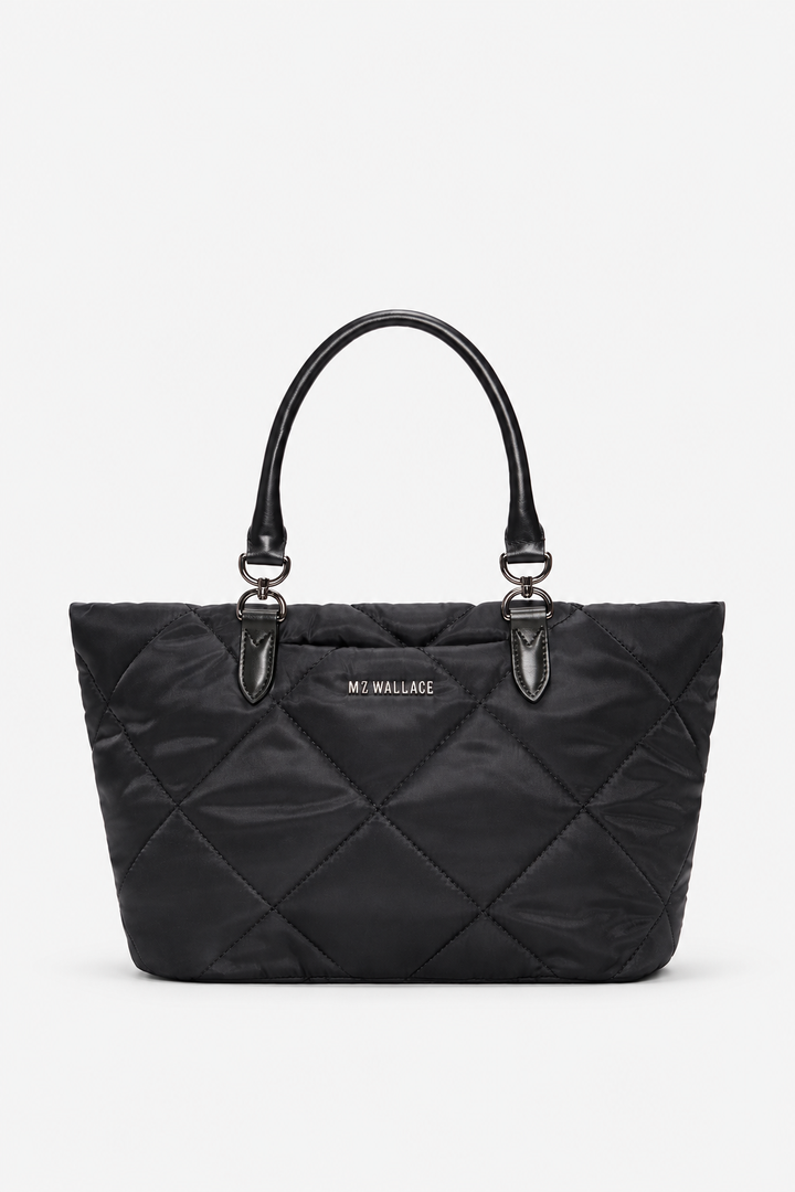 Black Small Madison E/W Tote