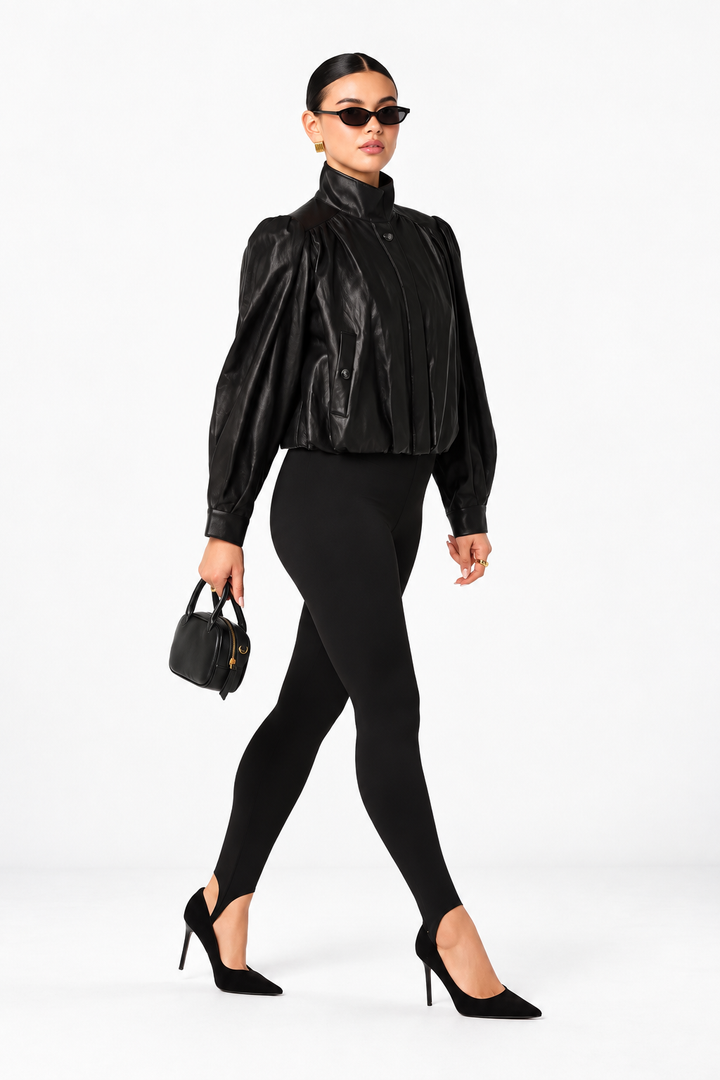 Lily Stirrup Leggings- Black