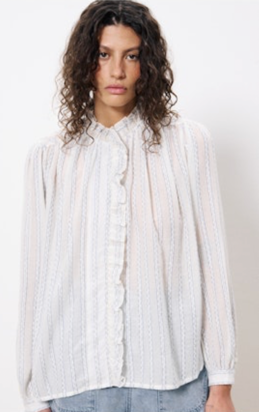 Celena Shirt Blanc