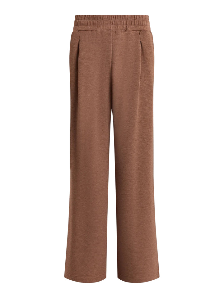 Extra Wide Leg Pant-Golden Bronze Marl